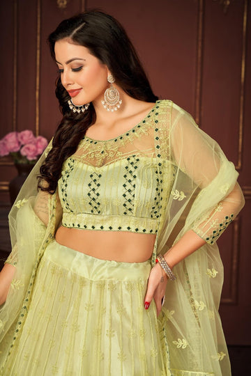 Net Lehenga Choli